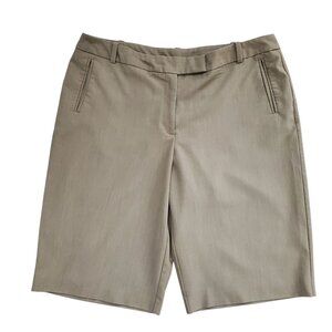 WORTHINGTON TAN WALKING SHORTS SIZE 18